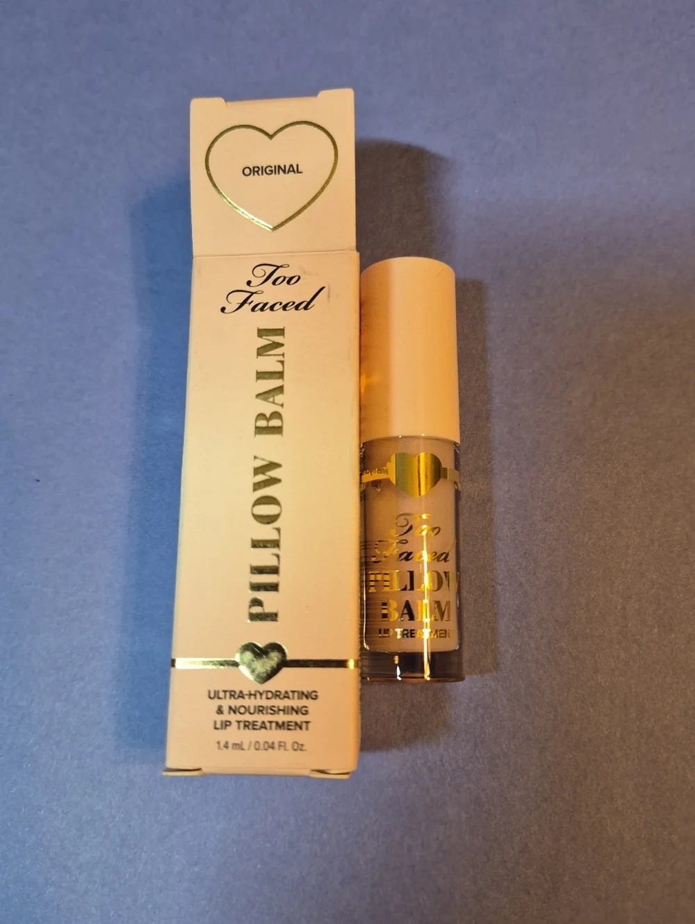 Too Faced Pillow Balm Ultra Hydrating Lip Treatment: Original, .04oz, NIB